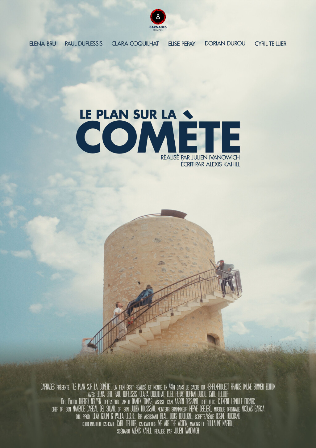 Filmposter for Le plan sur la comète